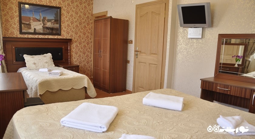 نمای کلی اتاق استاندارد تریپل